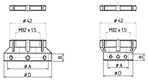 Schneideisenkappe SKA25 -20A